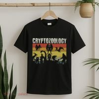 Cute Cryptid Monsters Bigfoot Mothman Dogman Cryptozoology T-Shirt thumb 2