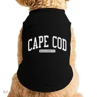 Cape Cod Massachusetts Ma College University Style Doggie Tank thumb 0
