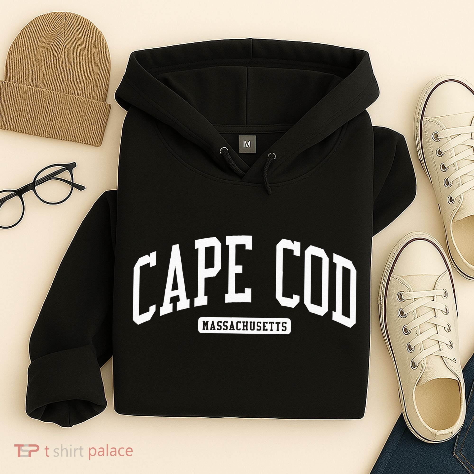 Cape Cod Massachusetts Ma College University Style Hoodie