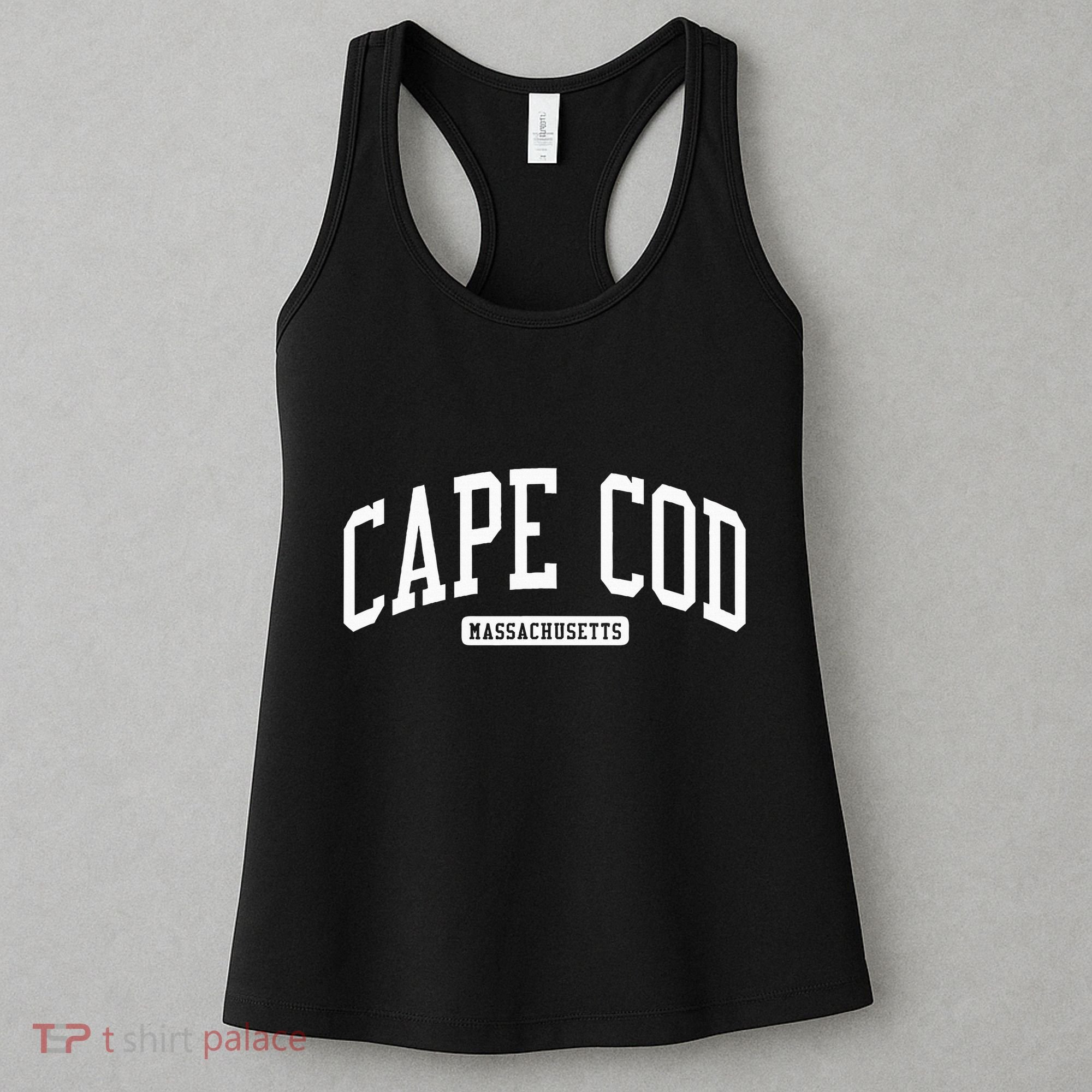 Cape Cod Massachusetts Ma College University Style Women's Tank Top