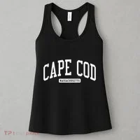 Cape Cod Massachusetts Ma College University Style Women's Tank Top thumb 3