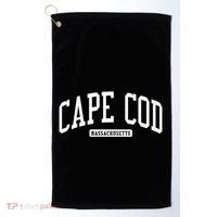 Cape Cod Massachusetts Ma College University Style Golf Towel thumb 0