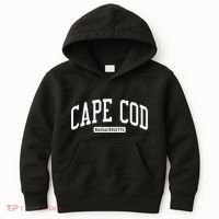 Cape Cod Massachusetts Ma College University Style Kids Hoodie thumb 0