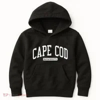 Cape Cod Massachusetts Ma College University Style Kids Hoodie thumb 0
