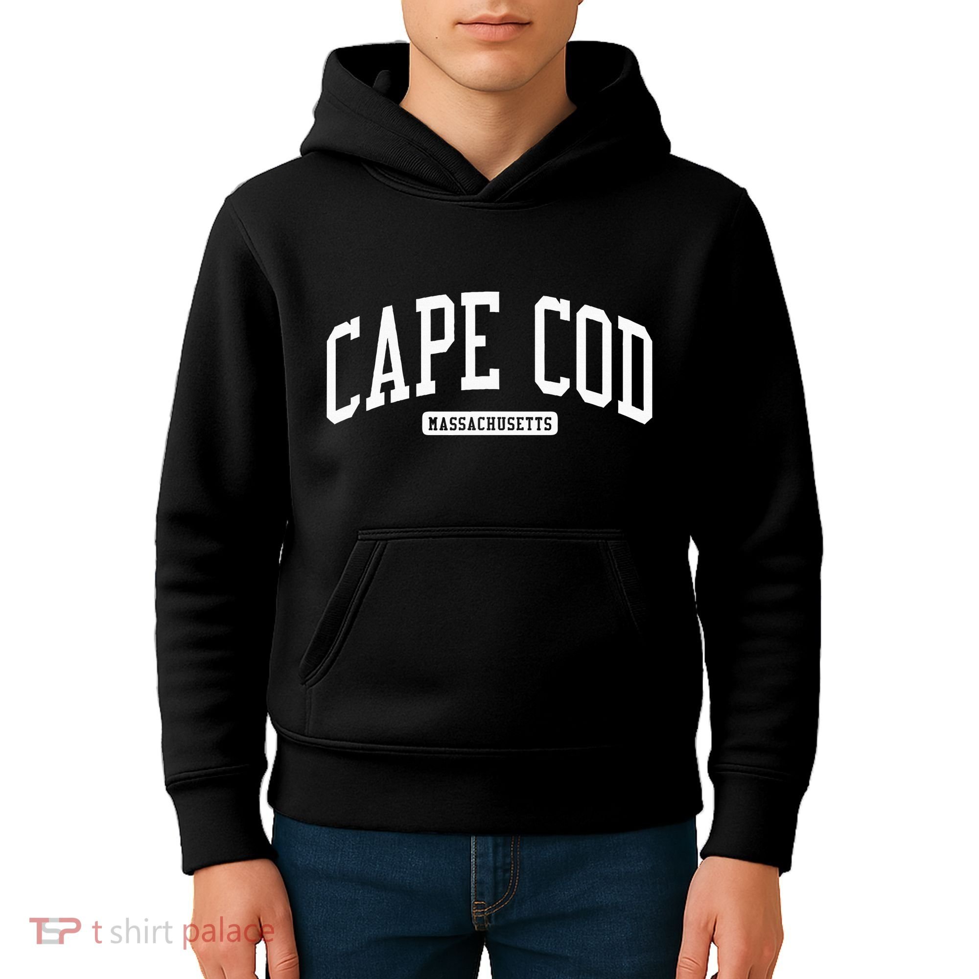 Cape Cod Massachusetts Ma College University Style Kids Hoodie