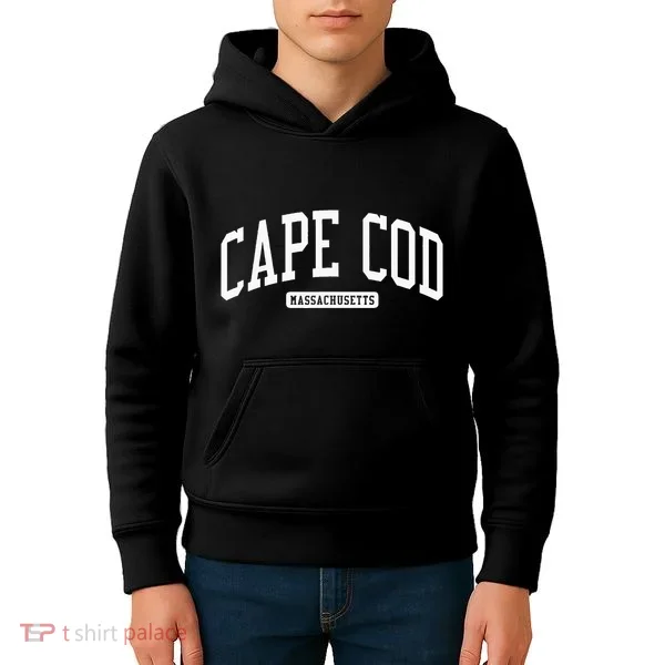 Cape Cod Massachusetts Ma College University Style Kids Hoodie