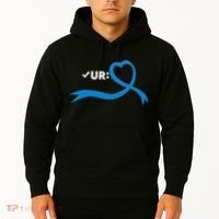 Colon Cancer Month Check Your Colon Colonoscopy Hoodie thumb 2