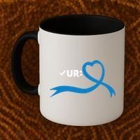 Colon Cancer Month Check Your Colon Colonoscopy Coffee Mug thumb 2