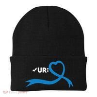 Colon Cancer Month Check Your Colon Colonoscopy Beanie thumb 0