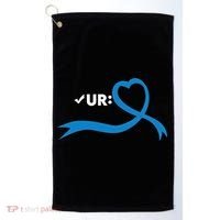 Colon Cancer Month Check Your Colon Colonoscopy Golf Towel thumb 0