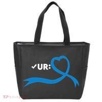 Colon Cancer Month Check Your Colon Colonoscopy Tote Bag thumb 0