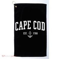 Cape Cod Massachusetts 1788 Sweater Meaningful Gift Men Women Gift Golf Towel thumb 0