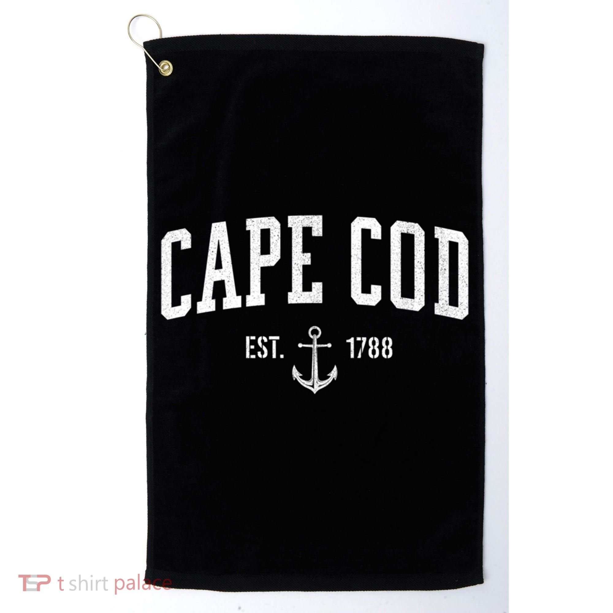 Cape Cod Massachusetts 1788 Sweater Meaningful Gift Men Women Gift Golf Towel