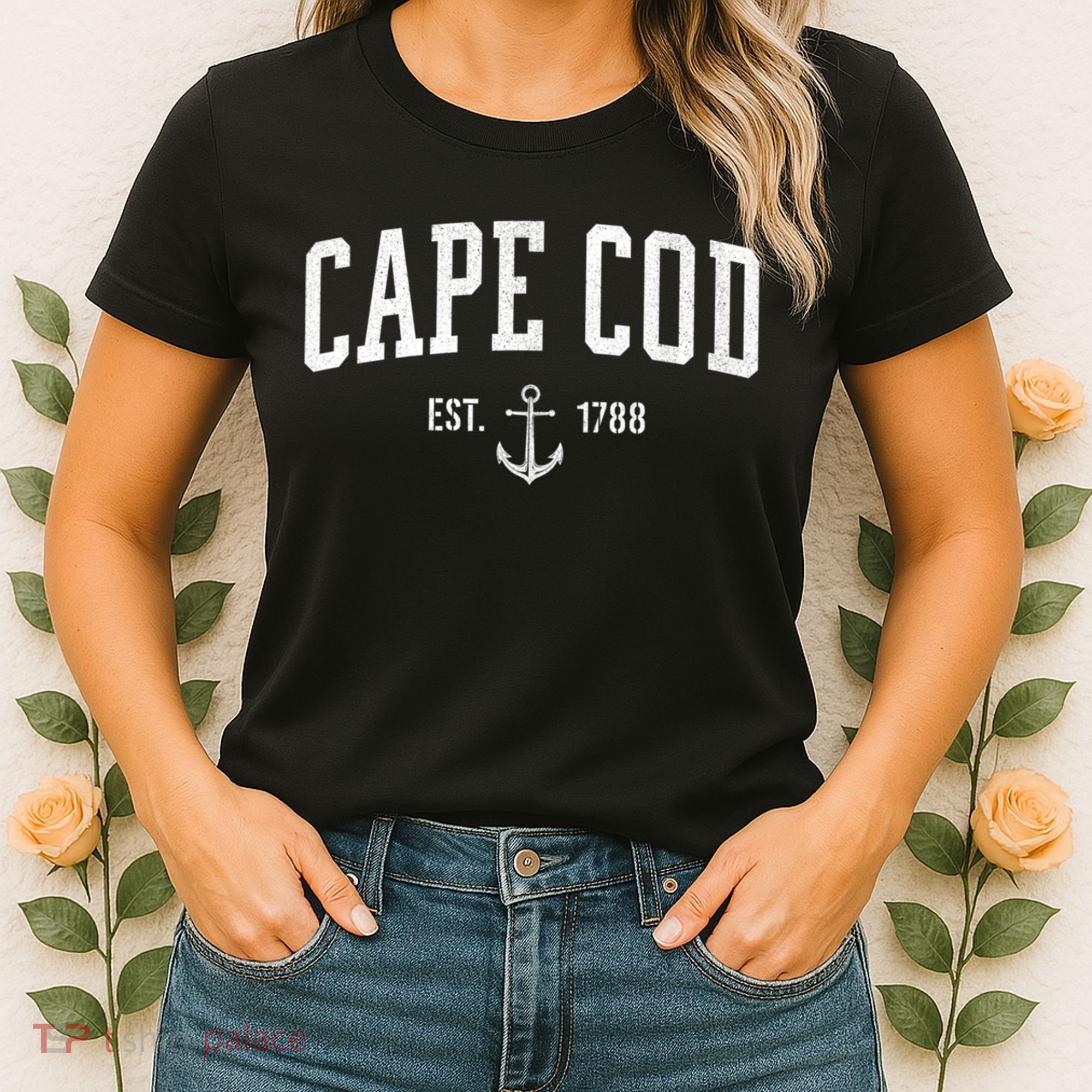 Cape Cod Massachusetts 1788 Sweater Meaningful Gift Men Women Gift Women's T-Shirt