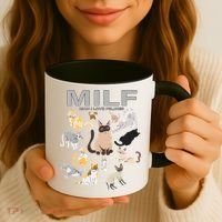 Cute Cats MILF Man I Love Felines Coffee Mug thumb 3