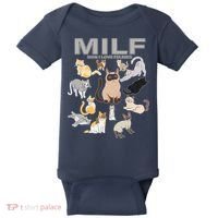 Cute Cats MILF Man I Love Felines Baby Bodysuit thumb 0