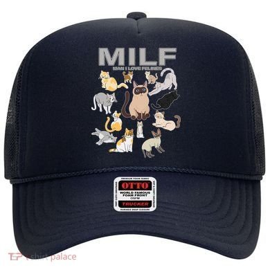 Cute Cats MILF Man I Love Felines Hat