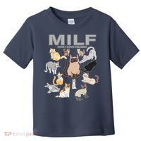 Cute Cats MILF Man I Love Felines Toddler T-Shirt thumb 0