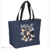 Cute Cats MILF Man I Love Felines Tote Bag thumb 2