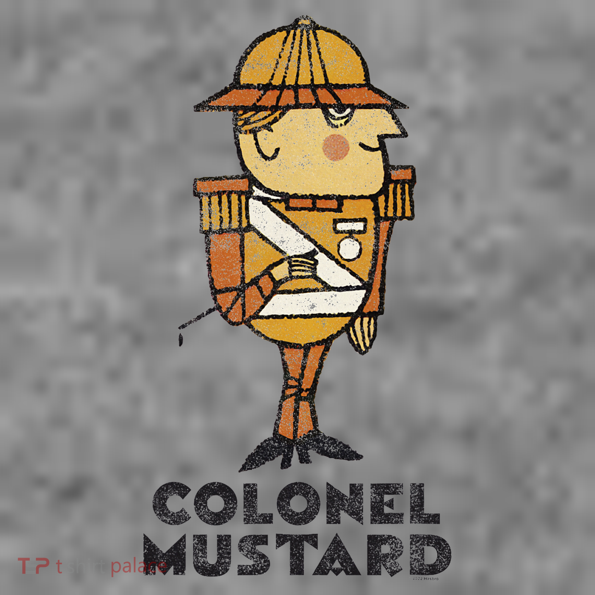 Clue Colonel Mustard Retro Poster Toddler Hoodie