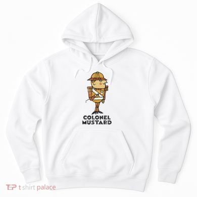 Clue Colonel Mustard Retro Poster Hoodie