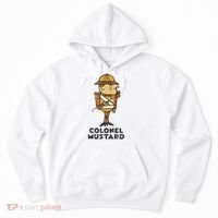 Clue Colonel Mustard Retro Poster Hoodie thumb 0