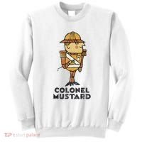 Clue Colonel Mustard Retro Poster Sweatshirt thumb 0