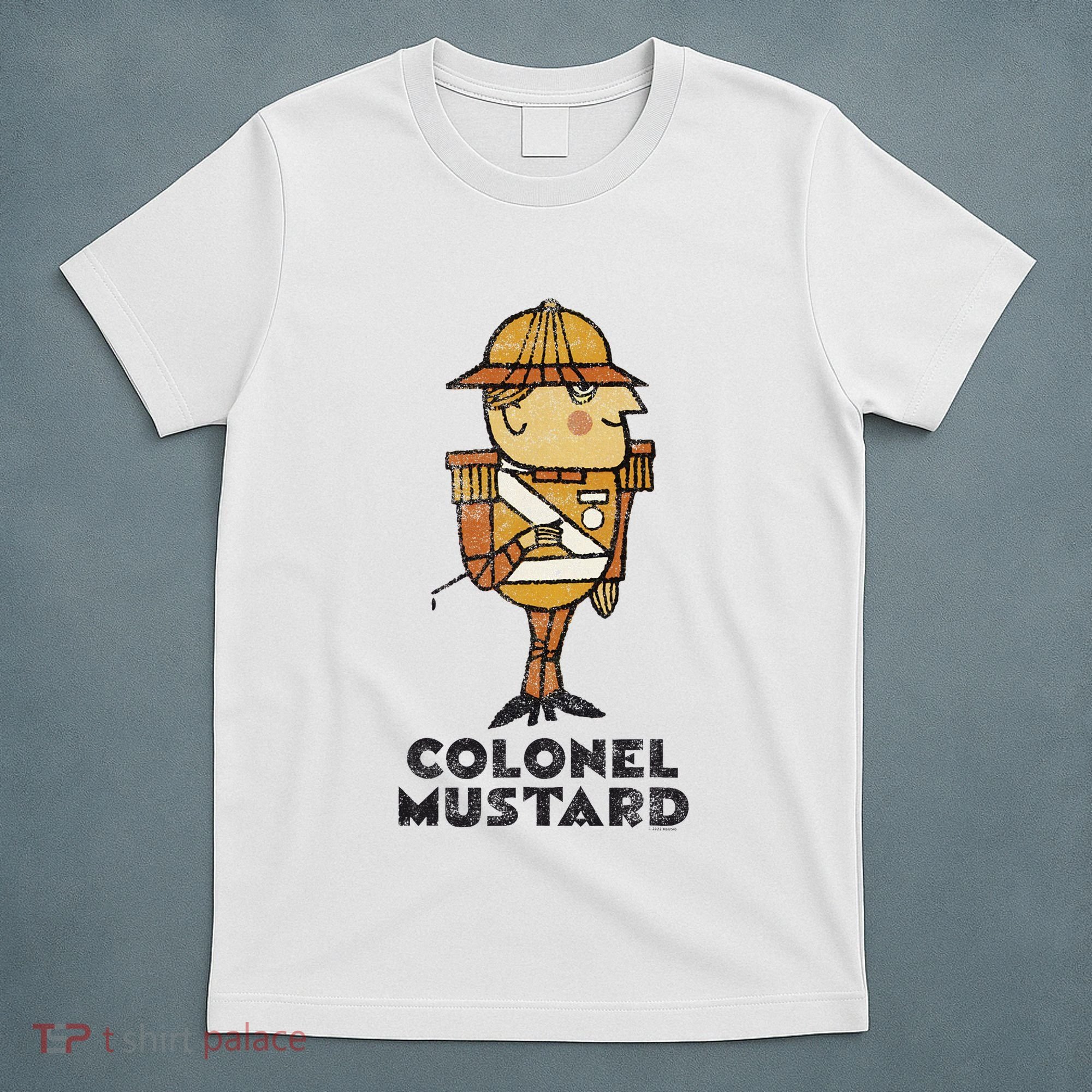 Clue Colonel Mustard Retro Poster T-Shirt