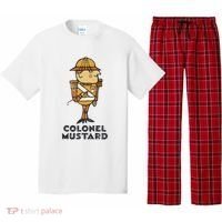 Clue Colonel Mustard Retro Poster Pajama Set thumb 0