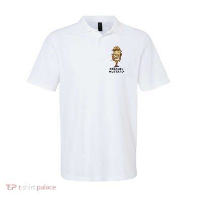 Clue Colonel Mustard Retro Poster Polo