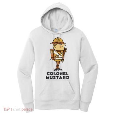 Clue Colonel Mustard Retro Poster Women's Hoodie