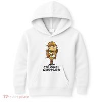 Clue Colonel Mustard Retro Poster Kids Hoodie thumb 0