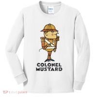 Clue Colonel Mustard Retro Poster Kids Long Sleeve Shirt thumb 0