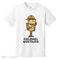 Clue Colonel Mustard Retro Poster Kids T-Shirt thumb 0