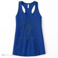Cape Cod Massachusetts Fishing Marlin Fish Beach Boating Meaningful Gift Women's Tank Top thumb 0