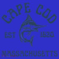 Cape Cod Massachusetts Fishing Marlin Fish Beach Boating Meaningful Gift Toddler Hoodie thumb 2