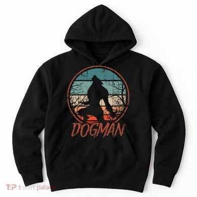 Cryptids Cryptozoology Monsters State of Michigan Dogman Hoodie