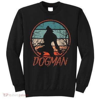 Cryptids Cryptozoology Monsters State of Michigan Dogman Sweatshirt