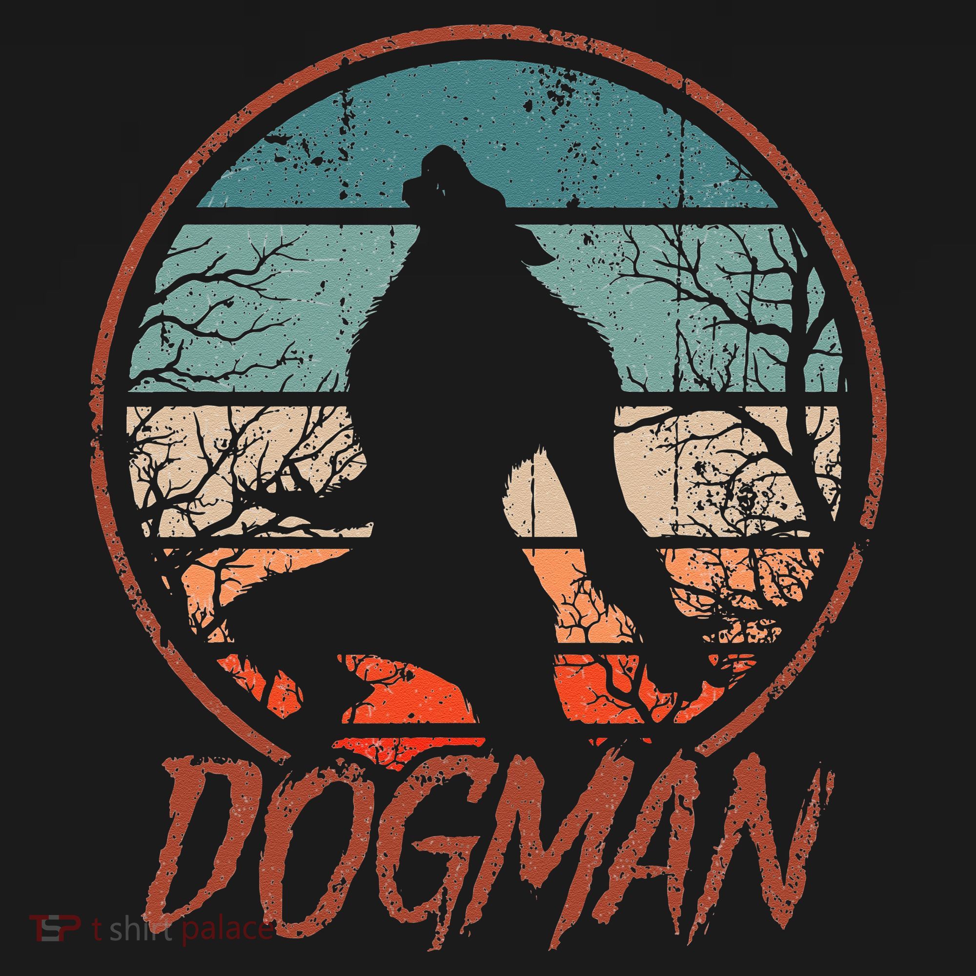 Cryptids Cryptozoology Monsters State of Michigan Dogman Sweatshirt