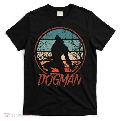 Cryptids Cryptozoology Monsters State of Michigan Dogman T-Shirt