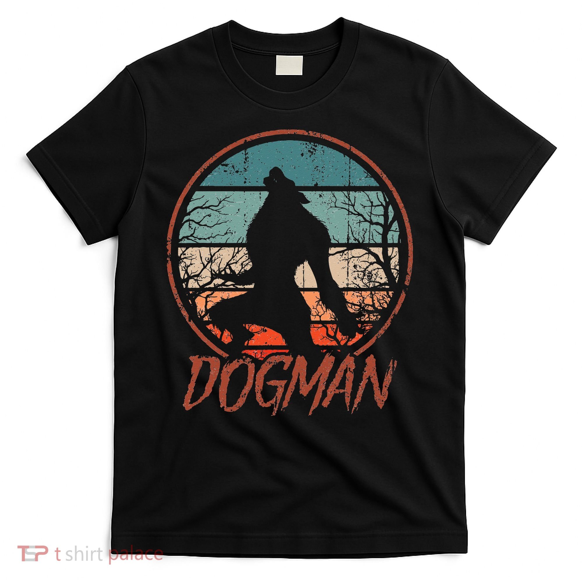 Cryptids Cryptozoology Monsters State of Michigan Dogman T-Shirt