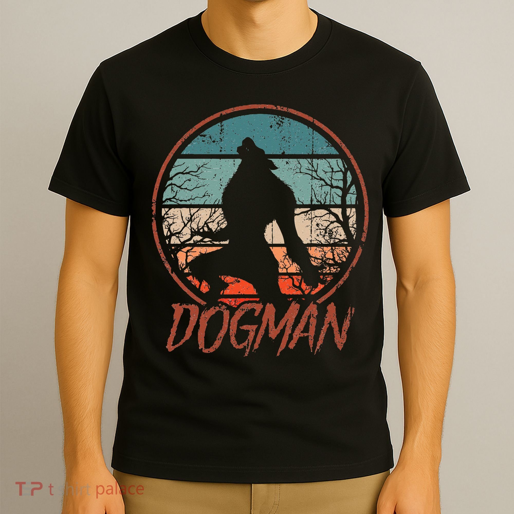 Cryptids Cryptozoology Monsters State of Michigan Dogman T-Shirt