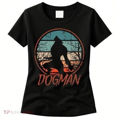 Cryptids Cryptozoology Monsters State of Michigan Dogman Women's T-Shirt