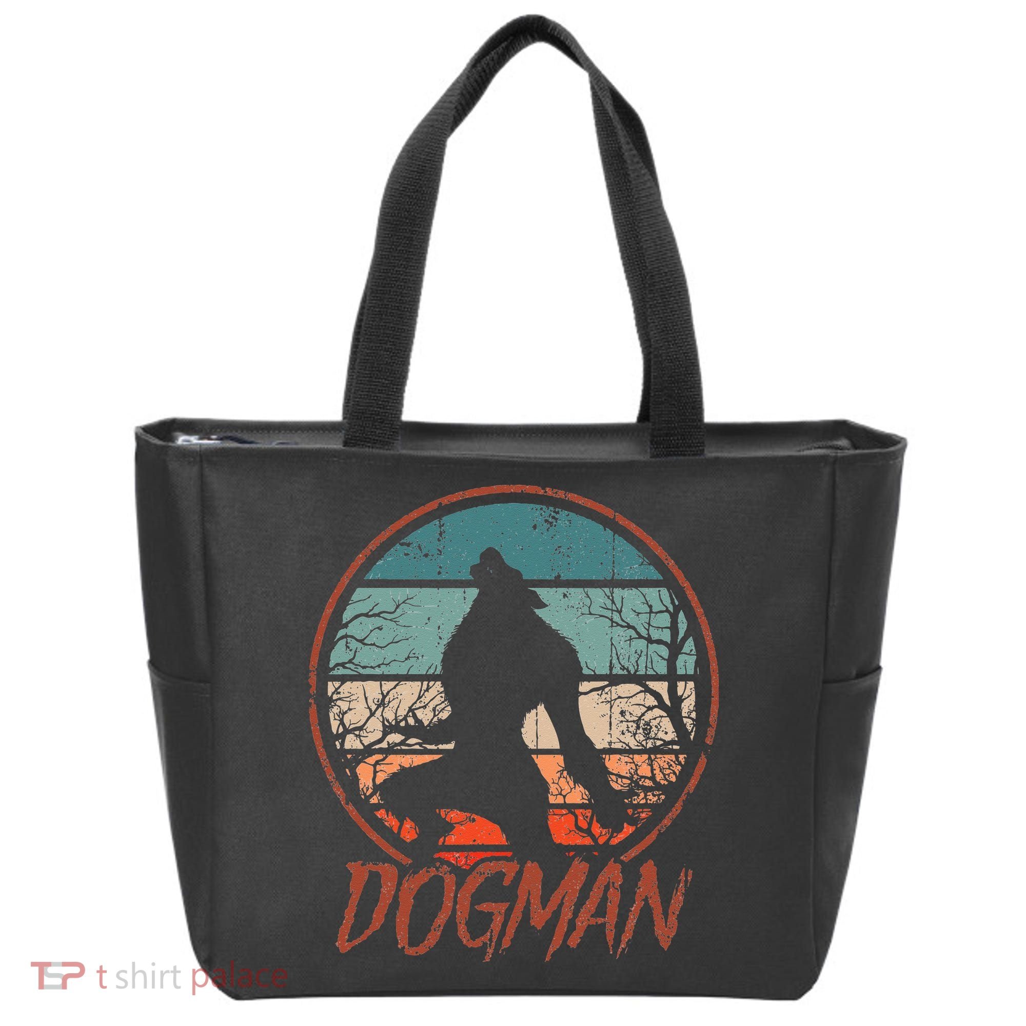 Cryptids Cryptozoology Monsters State of Michigan Dogman Tote Bag