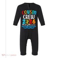Cousin Crew Making Memories 2026 Vacation Infant Fleece One Piece thumb 0