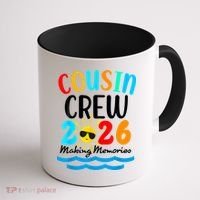 Cousin Crew Making Memories 2026 Vacation Coffee Mug thumb 1