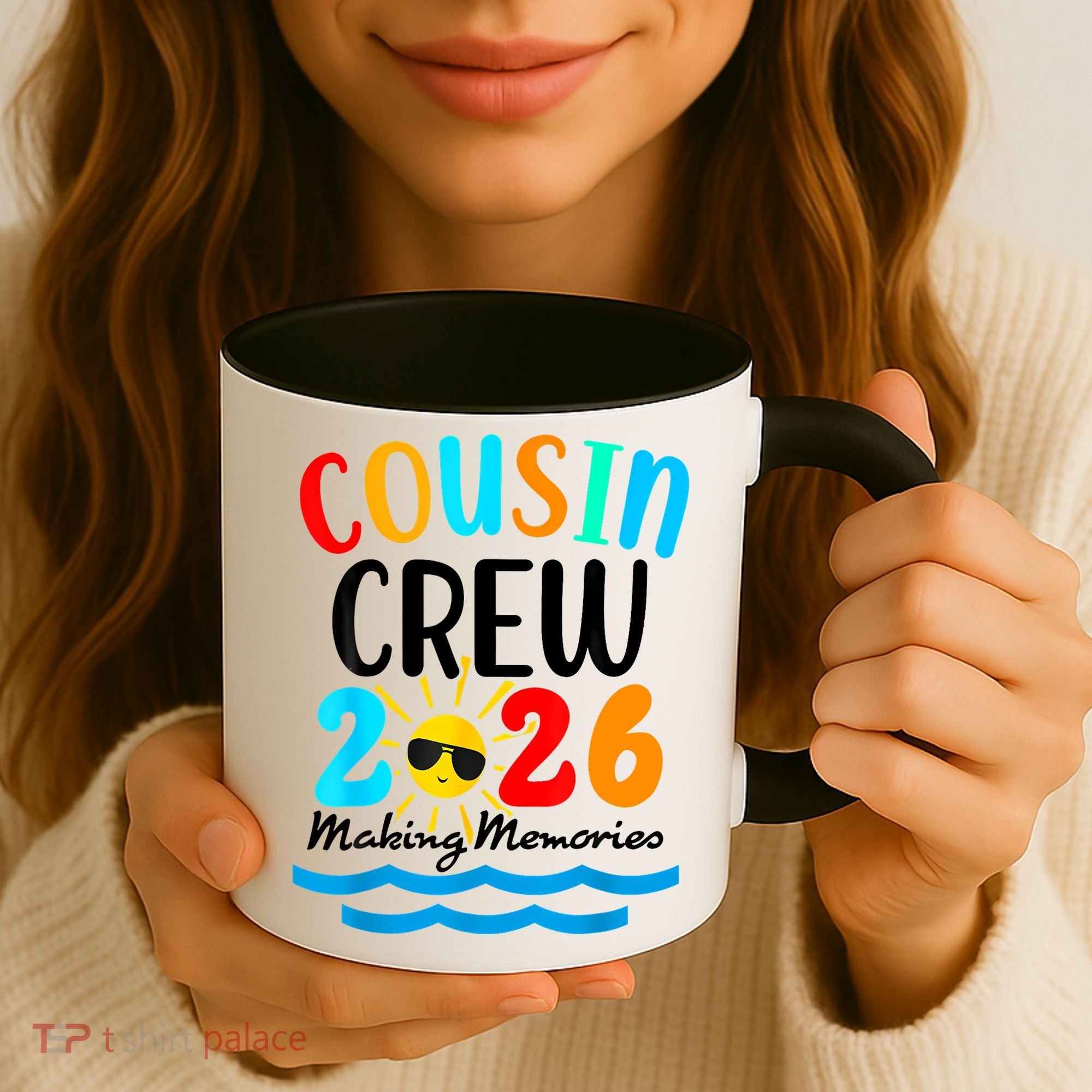 Cousin Crew Making Memories 2026 Vacation Coffee Mug