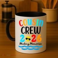 Cousin Crew Making Memories 2026 Vacation Coffee Mug thumb 4