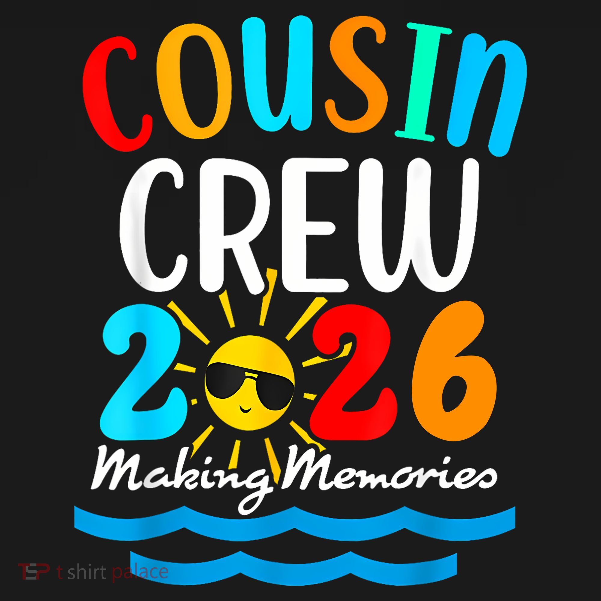 Cousin Crew Making Memories 2026 Vacation Pajama Set