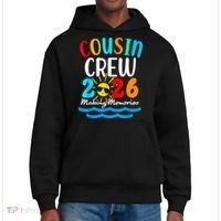 Cousin Crew Making Memories 2026 Vacation District V.I.T. Heavyweight Hoodie thumb 0